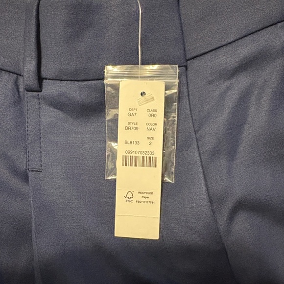 J. Crew Woman's Essential Pant in Twill Size 2 Trousers Work Office Career NWT - Picture 8 of 9